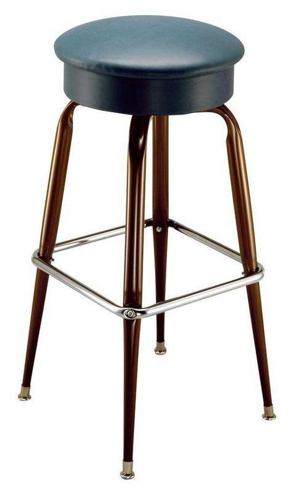 bar stool with matte vinyl