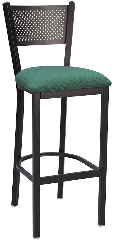 mesh back metal bar stool