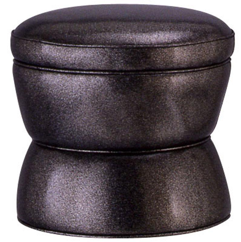 upholstered vinyl mini stool