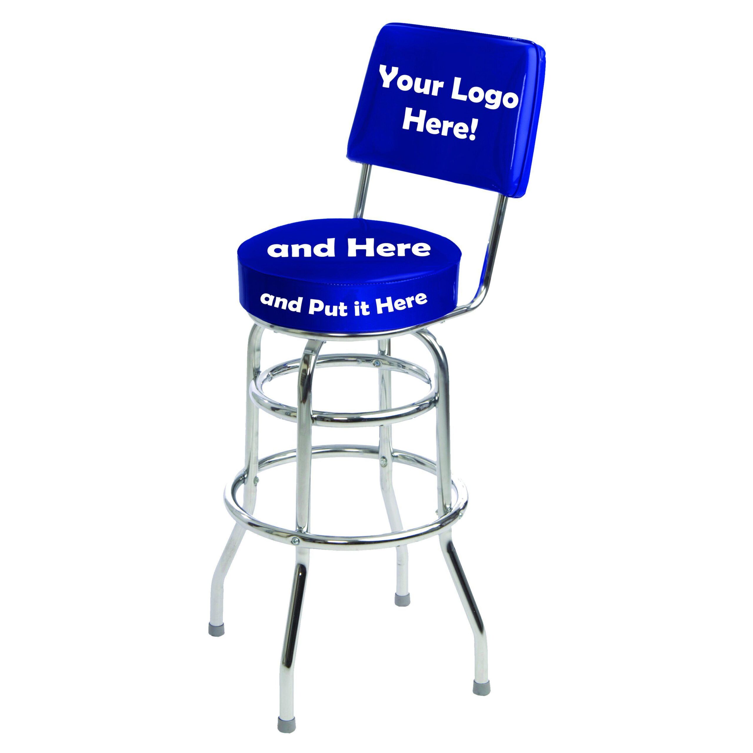 Custom Logo Bar Stool - 1958