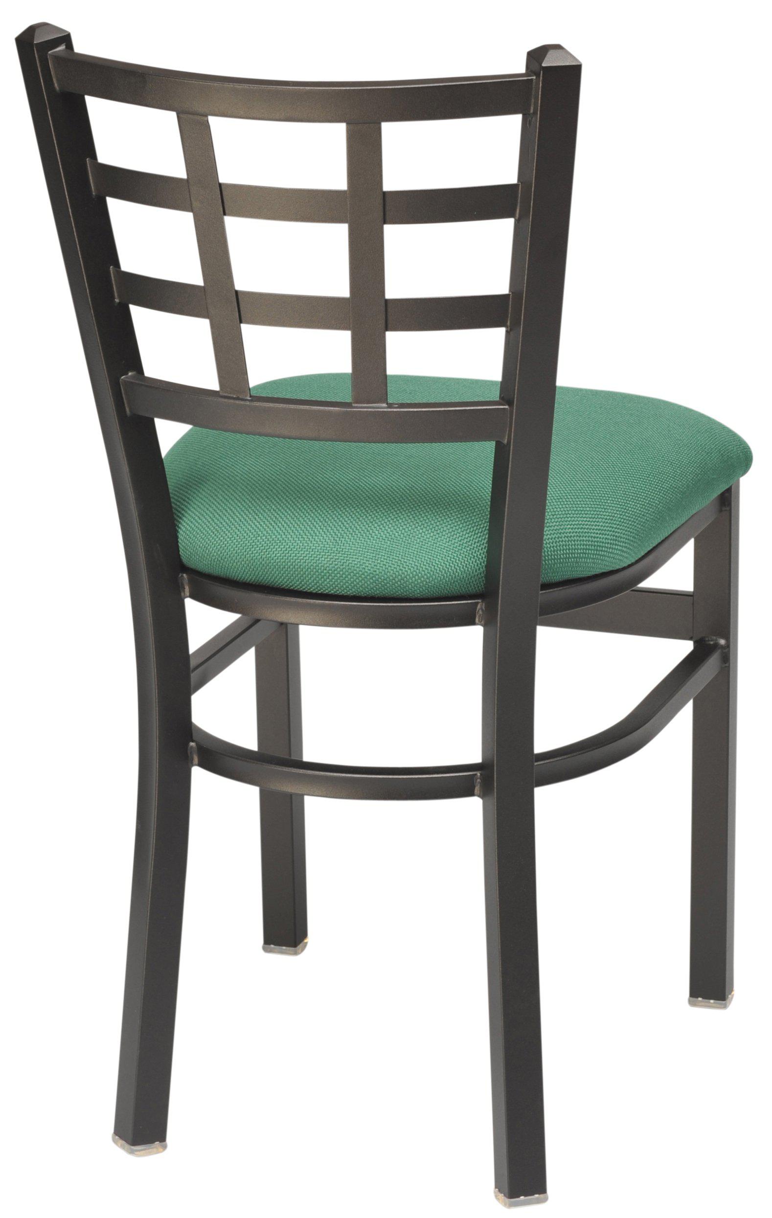Metal Lattice Back Chair